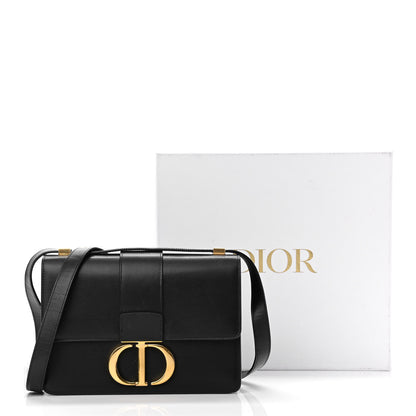 Christian Dior Smooth Calfskin 30 Montaigne Flap Bag Black 11 of 11