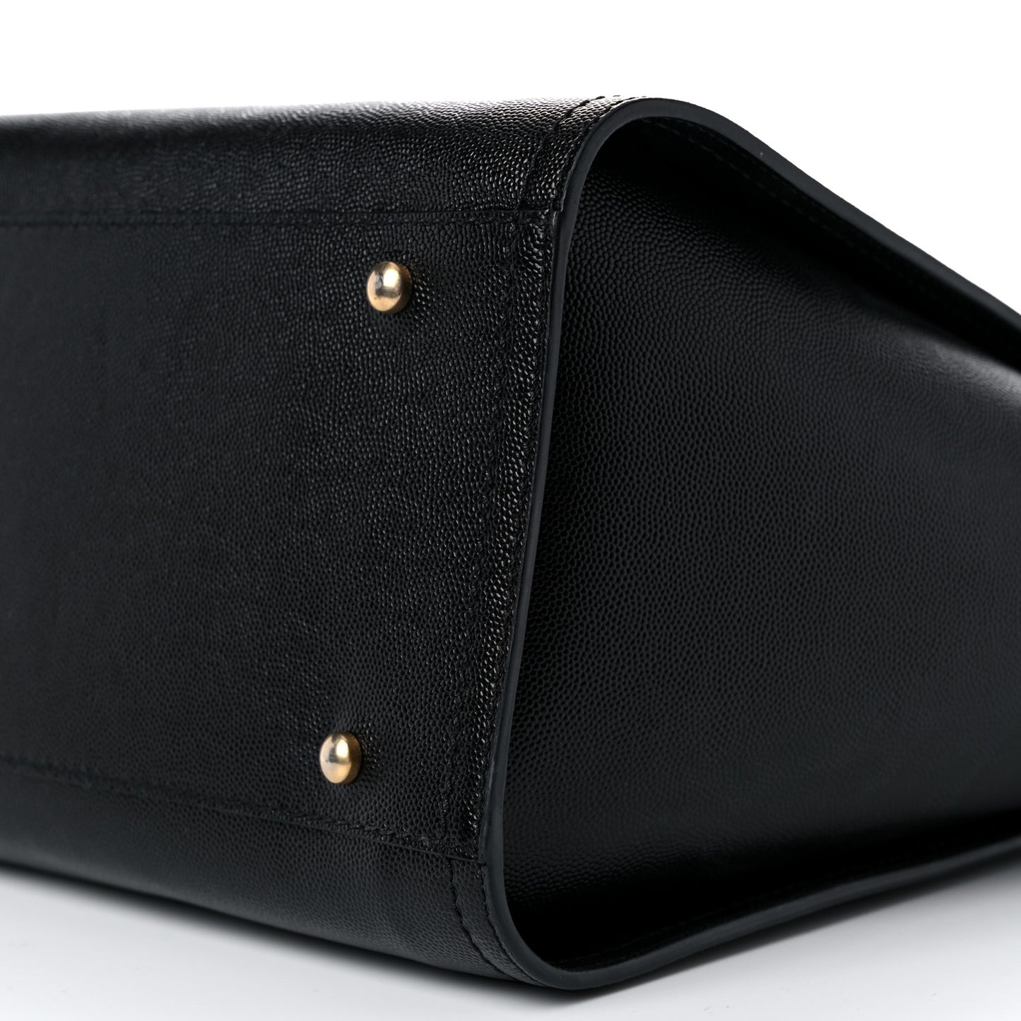 Caviar Small Studded Deauville Tote Black