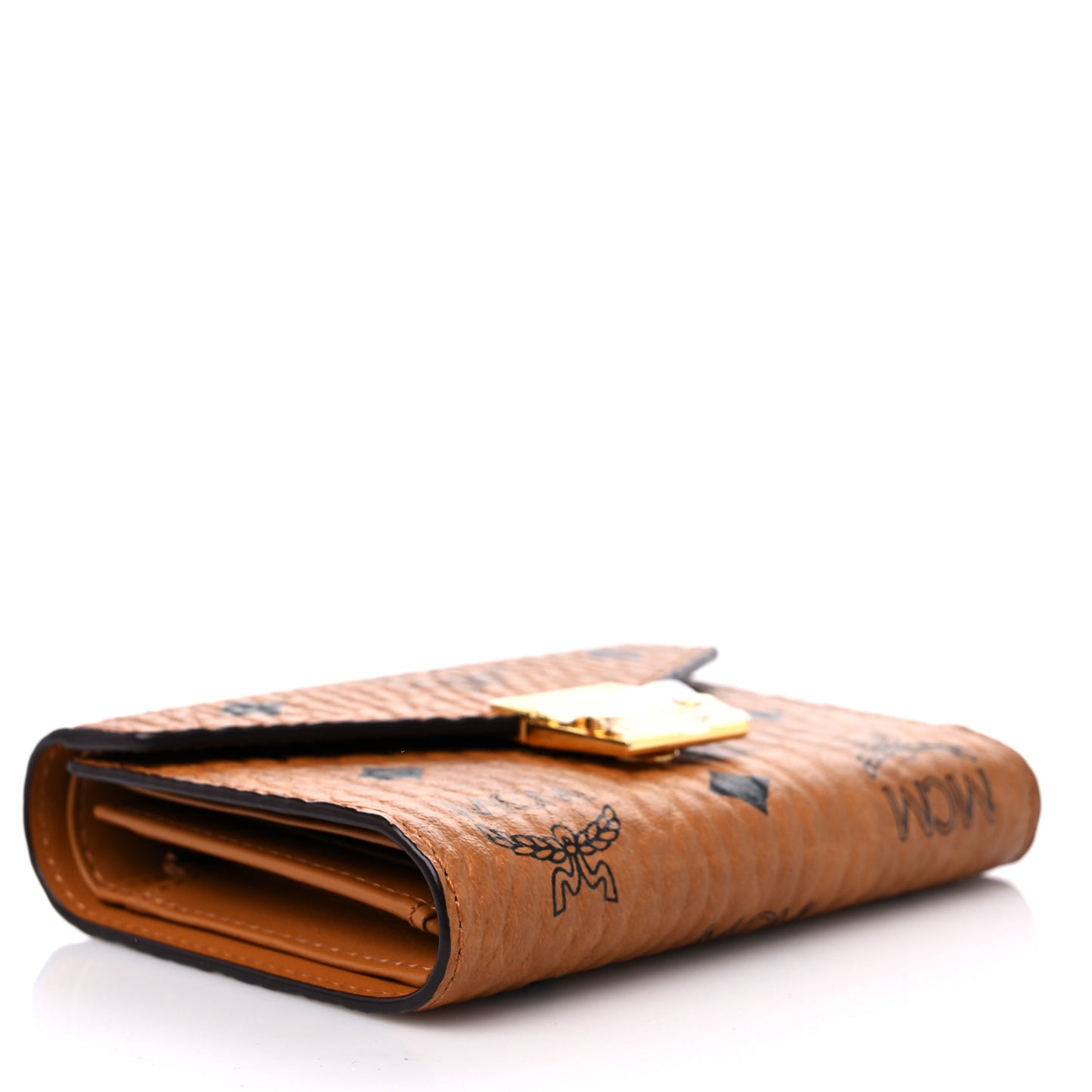 Visetos Compact Wallet Cognac
