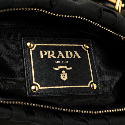 Prada Tessuto Nylon Gaufre Tote Black 5 of 13