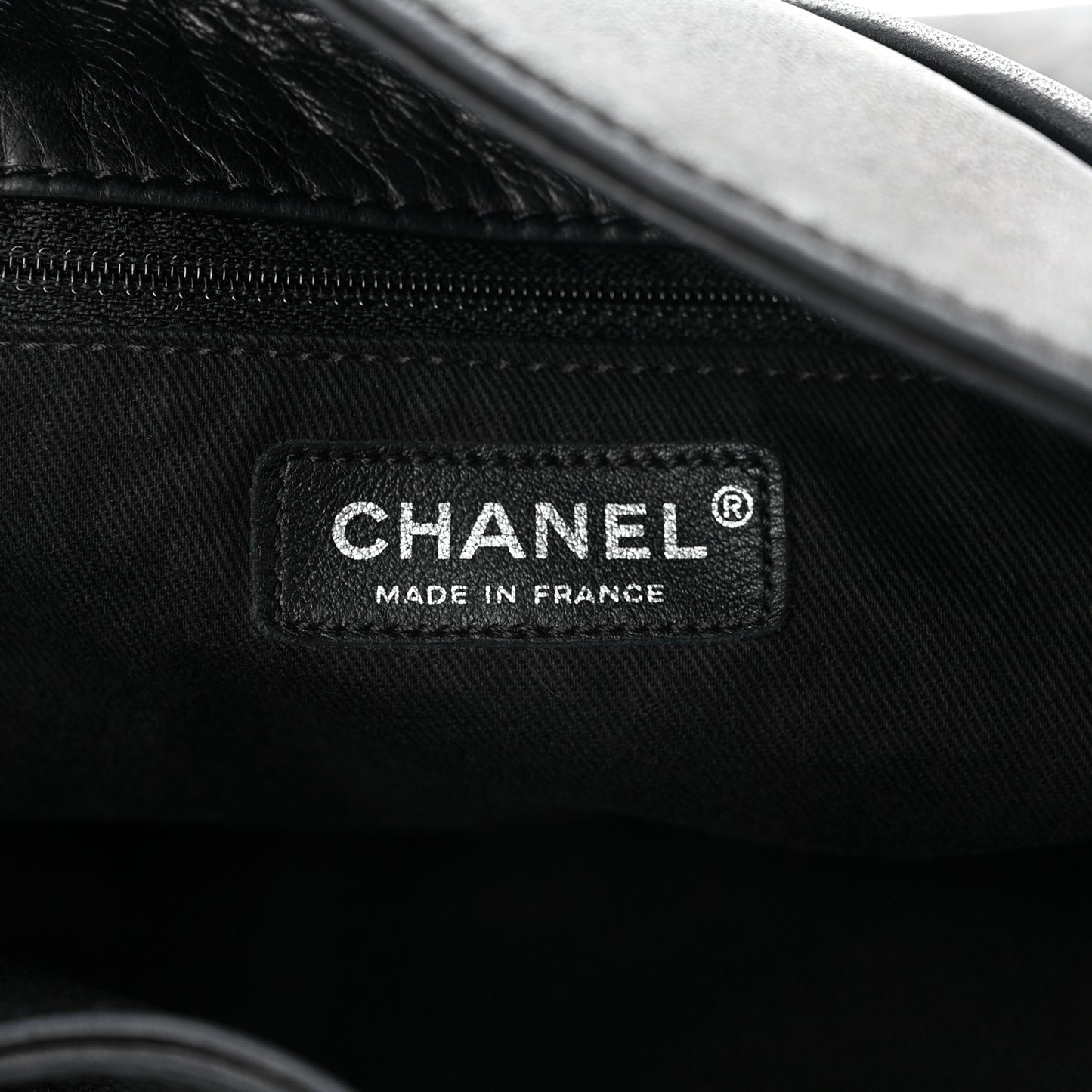 Lambskin Large Sharpei Shoulder Bag Black