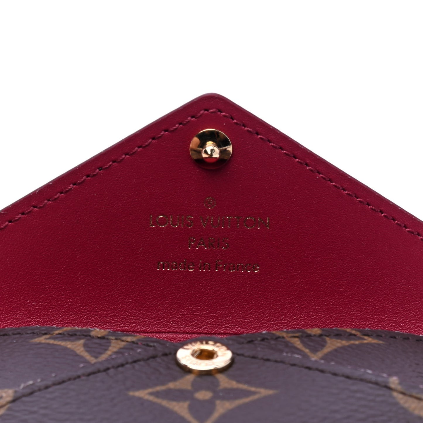 Monogram Small Kirigami Pochette Insert Fuchsia