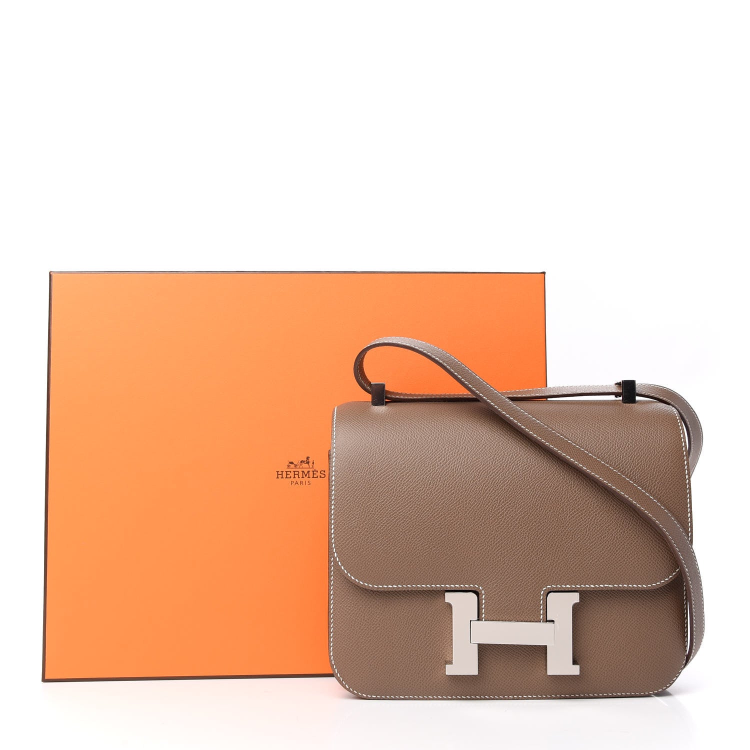 Hermes Epsom Constance 24 Etoupe 10 of 10