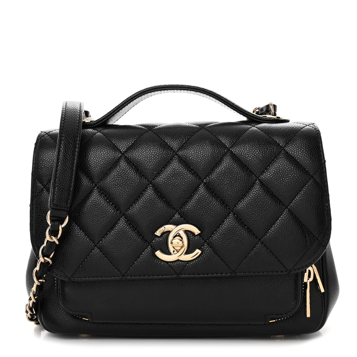 Chanel Caviar Quilted Medium Business Affinity Flap Black 1 of 12