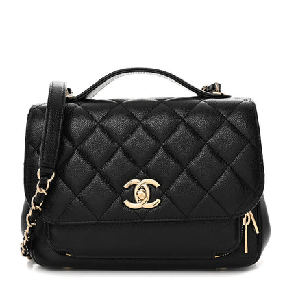 Chanel Caviar Quilted Medium Business Affinity Flap Black 1 of 12