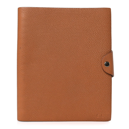 Hermes Togo Ulysse MM Agenda Cover Gold 1 of 12