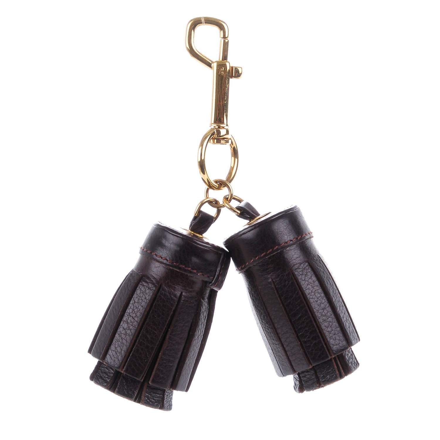 Louis Vuitton Calfskin Circus Bag Charm Marron 1 of 5