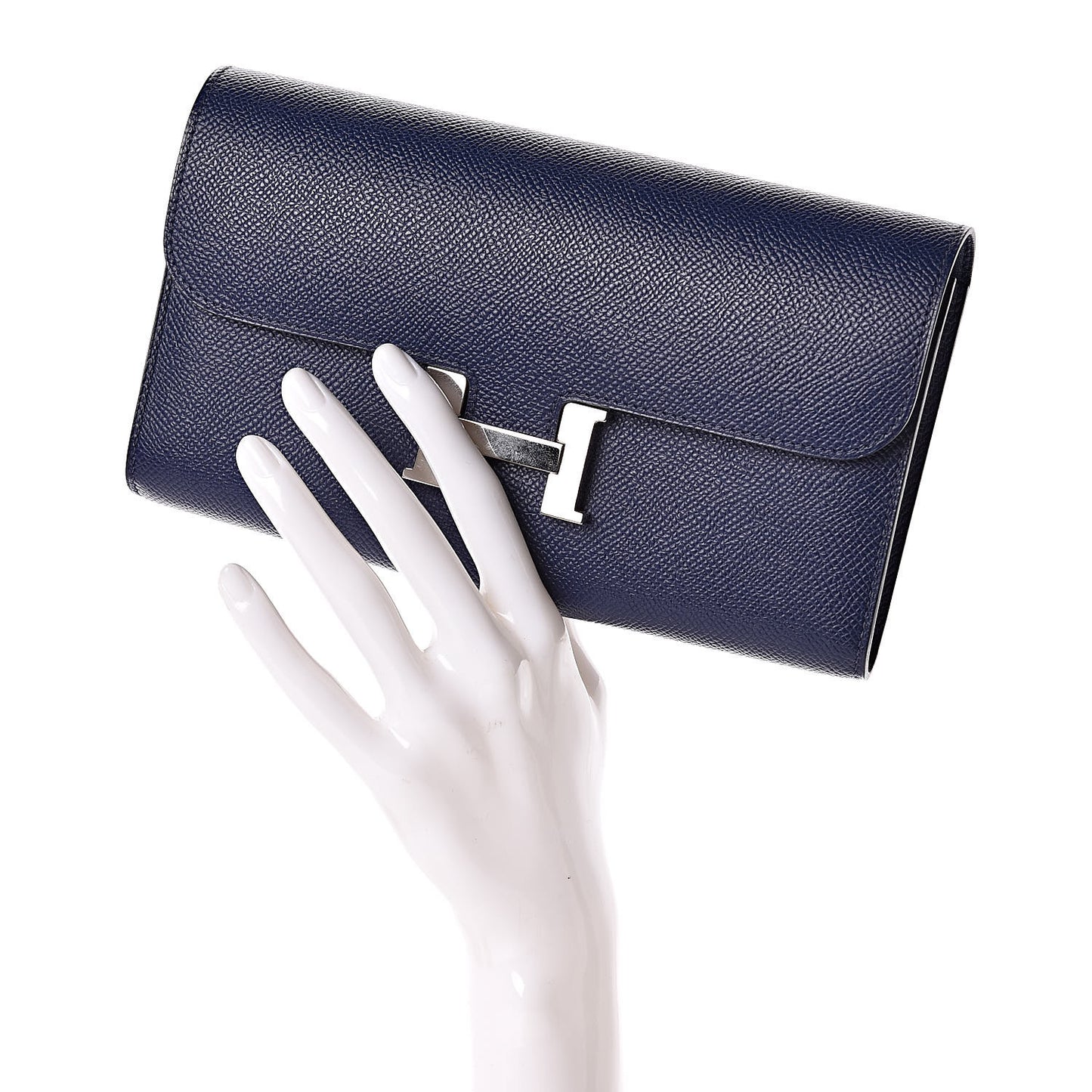 Epsom Constance Long Wallet Bleu Saphir