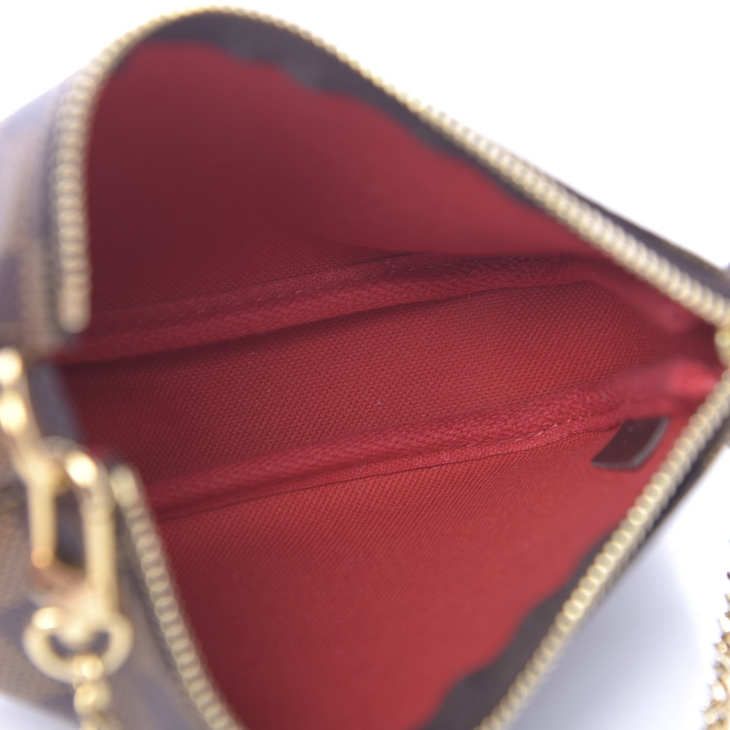 Louis Vuitton Damier Ebene Mini Pochette Accessories 5 of 8