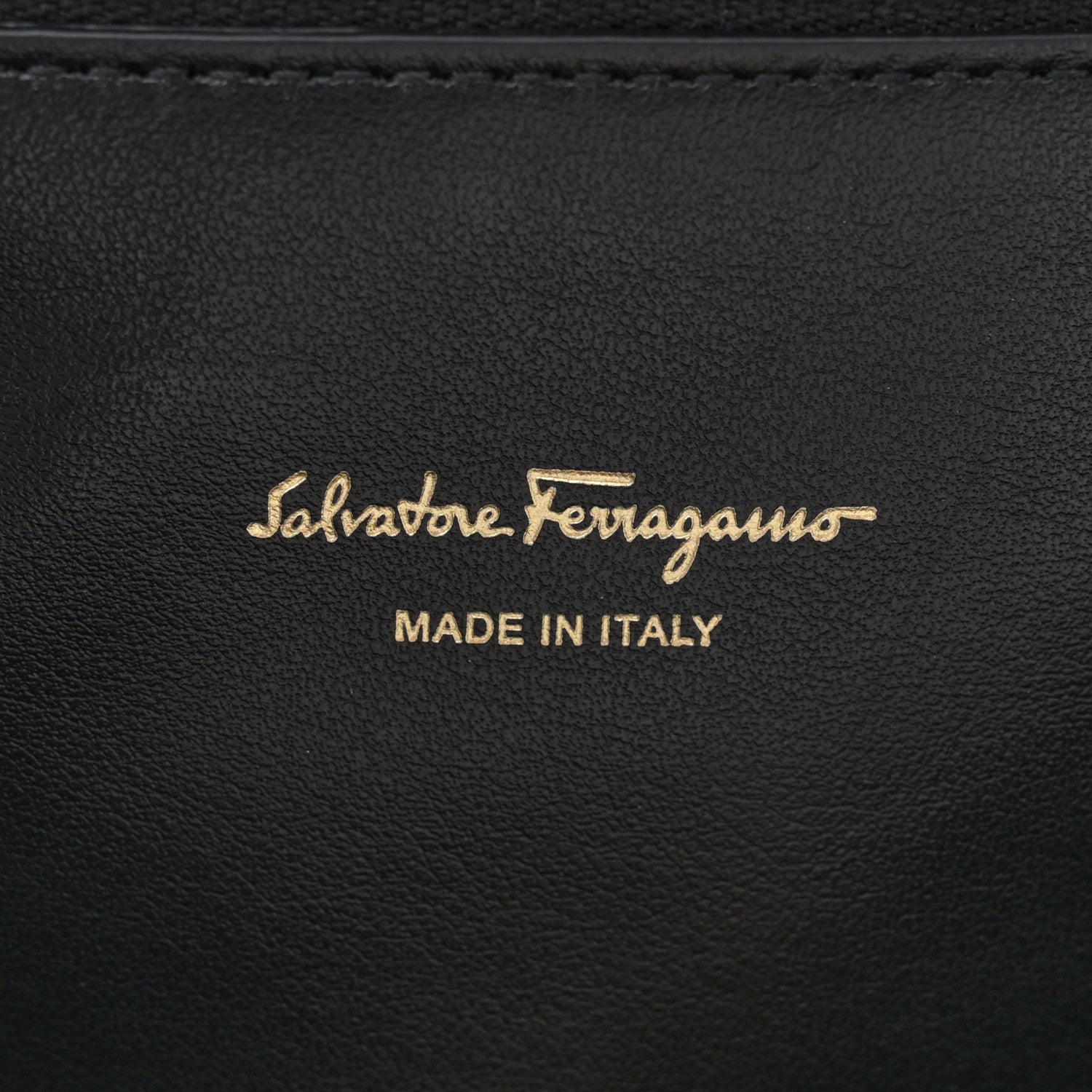 Salvatore Ferragamo Raffia Large Studio Bag Black White 6 of 11