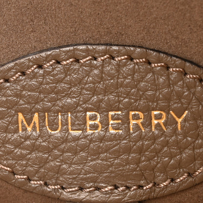 Mulberry Small Classic Grain Calfskin Medium Lily Flap Clay 6 of 10