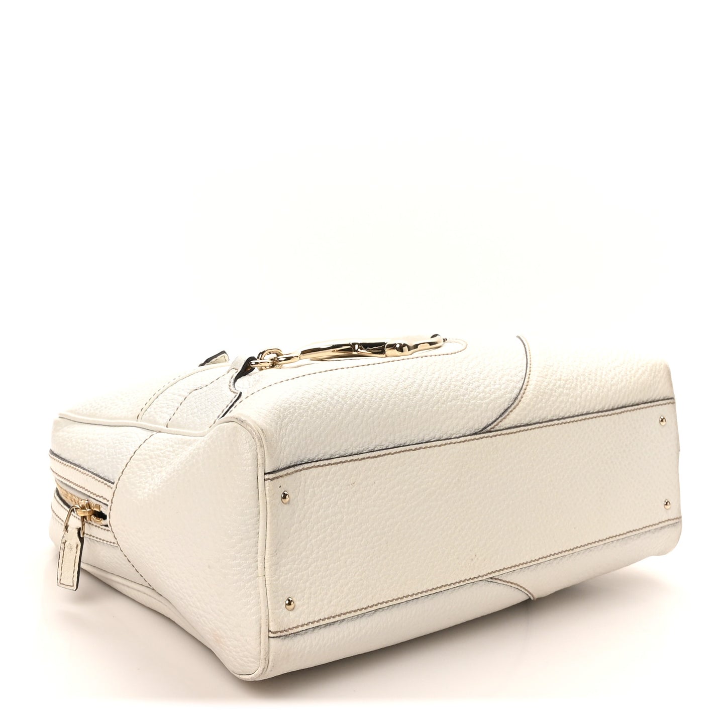 Calfskin Hasler Boston White