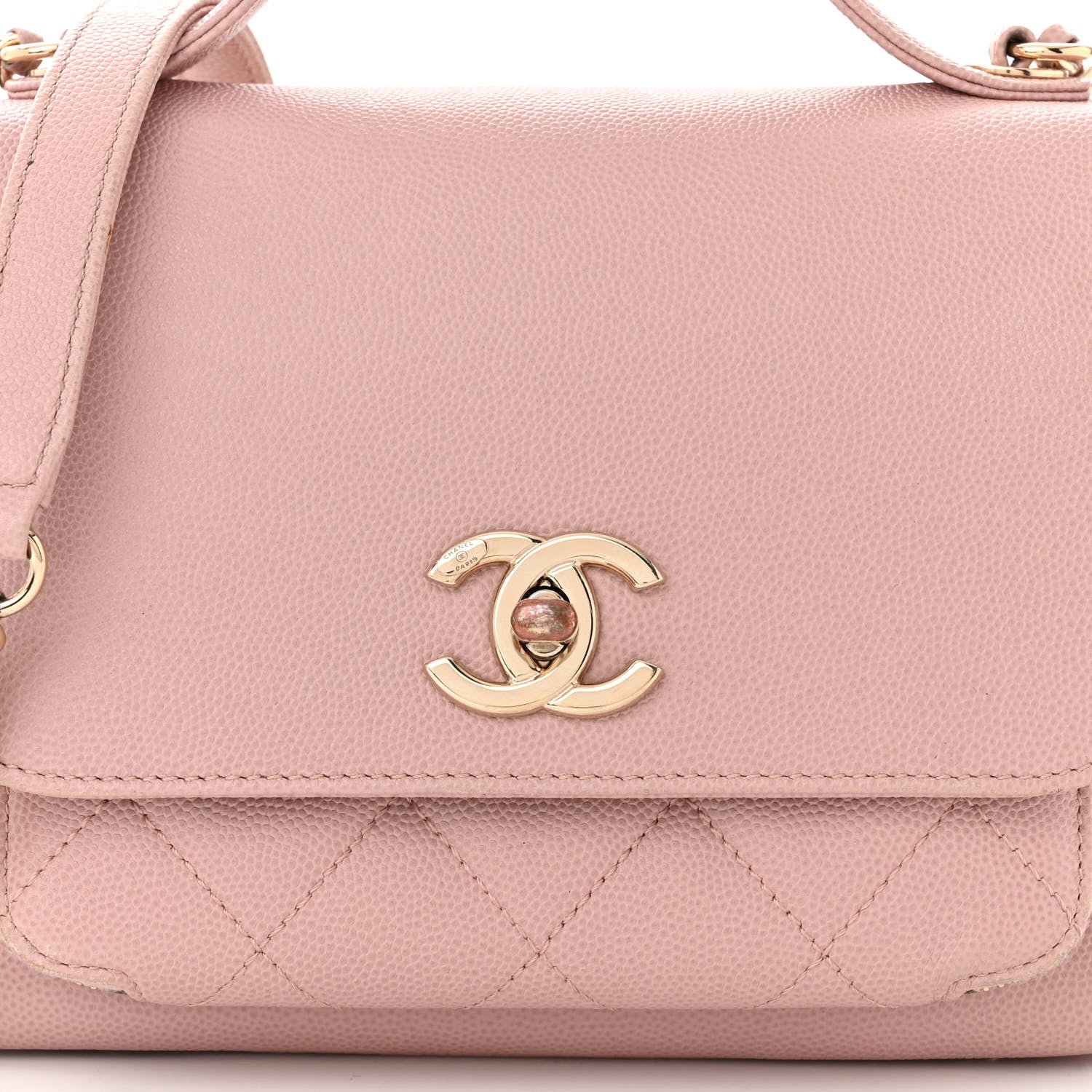 Chanel Caviar Quilted Small Business Affinity Flap Light Pink 8 of 14