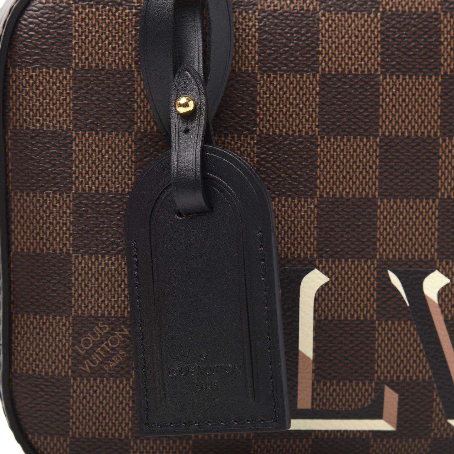 Damier Ebene Santa Monica Black