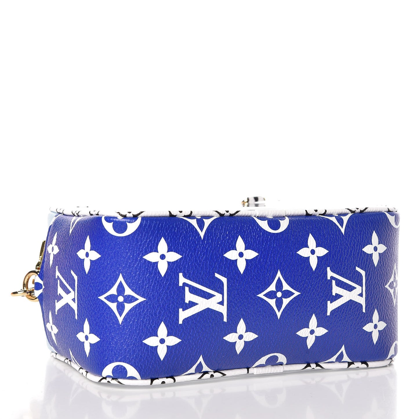 Monogram Giant Portofino Beach Pouch Blue