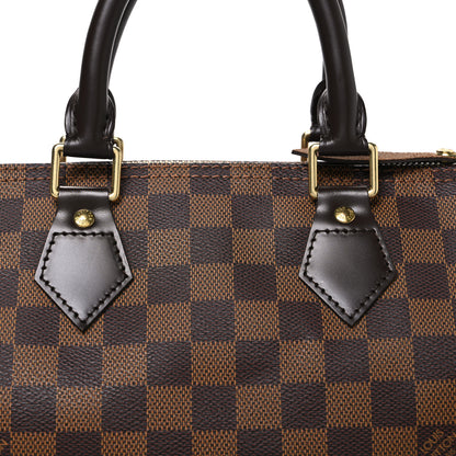 Louis Vuitton Damier Ebene Speedy 25 8 of 10
