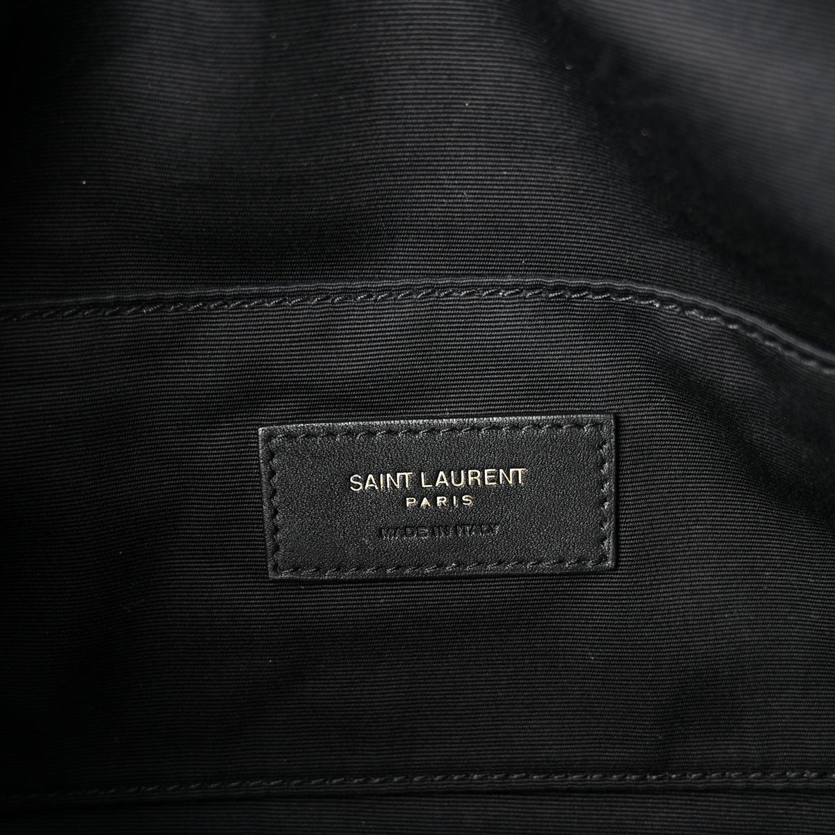 Grain De Poudre Monogram Belt Bag Black