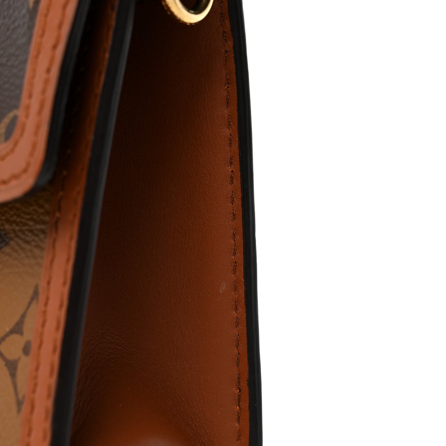 Reverse Monogram Dauphine Chain Wallet