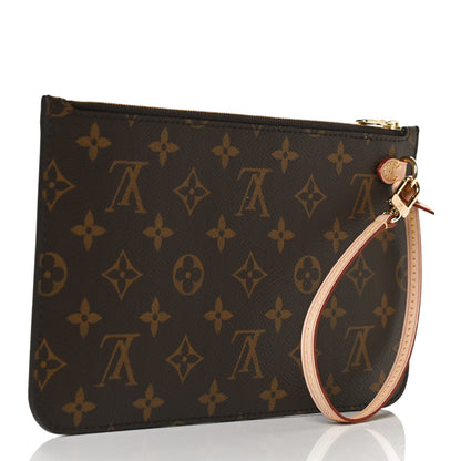 Louis Vuitton Monogram Neverfull MM GM Pochette 3 of 7