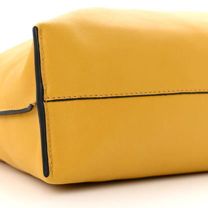 Loewe Calfskin Flamenco Knot Bag Mustard 9 of 10