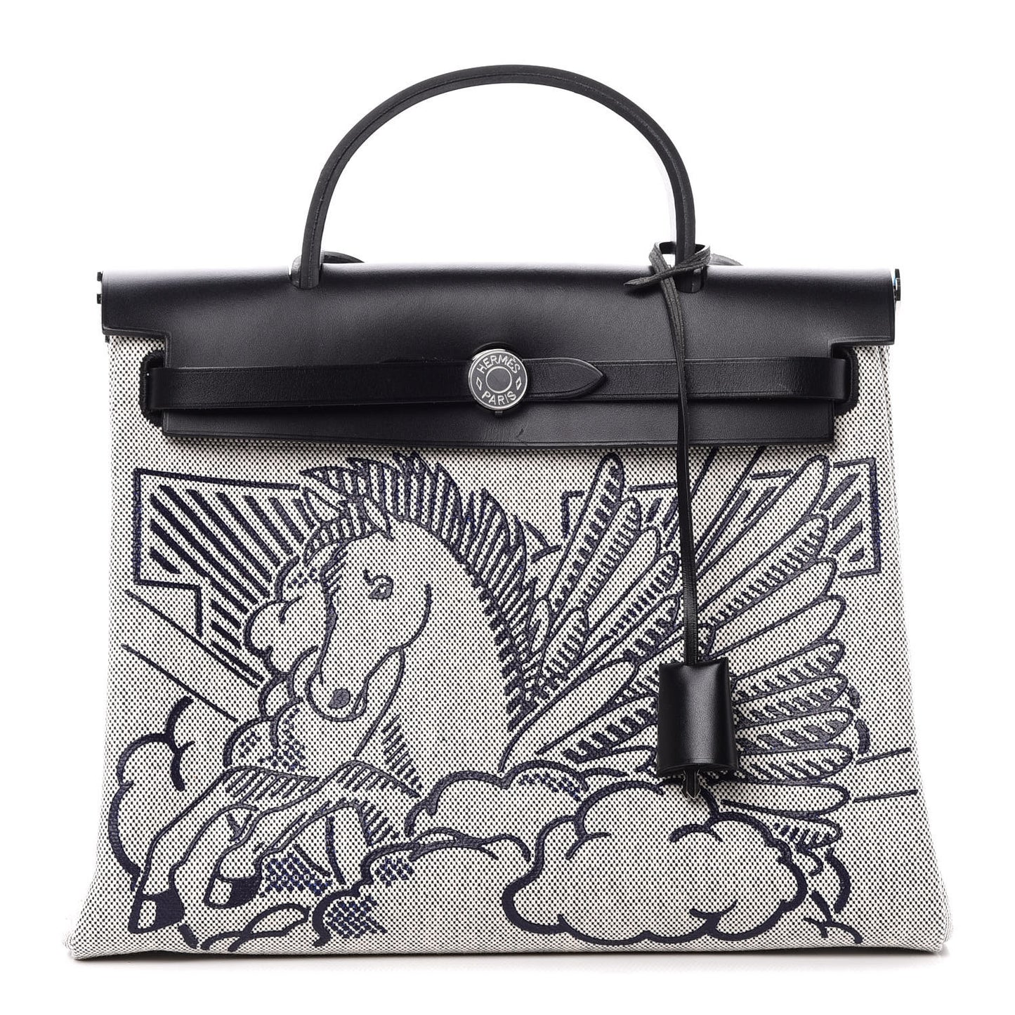 Vache Hunter Toile Pegase Pop Herbag Zip Retourne 31 PM Bleu Indigo