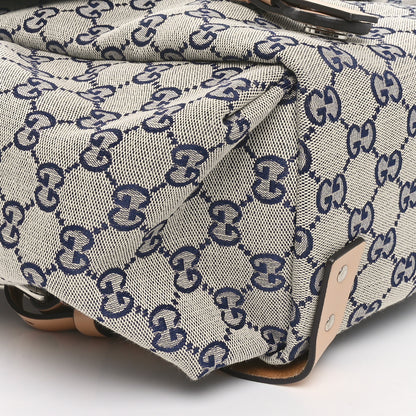 Gucci Monogram Childrens Disco Prodigio Patch Backpack Navy 9 of 10
