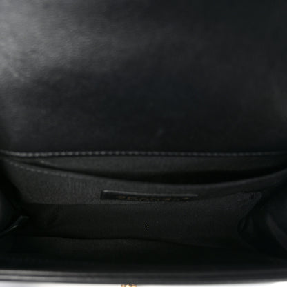 Chanel Calfskin Quilted Small Boy Flap Black 5 of 10