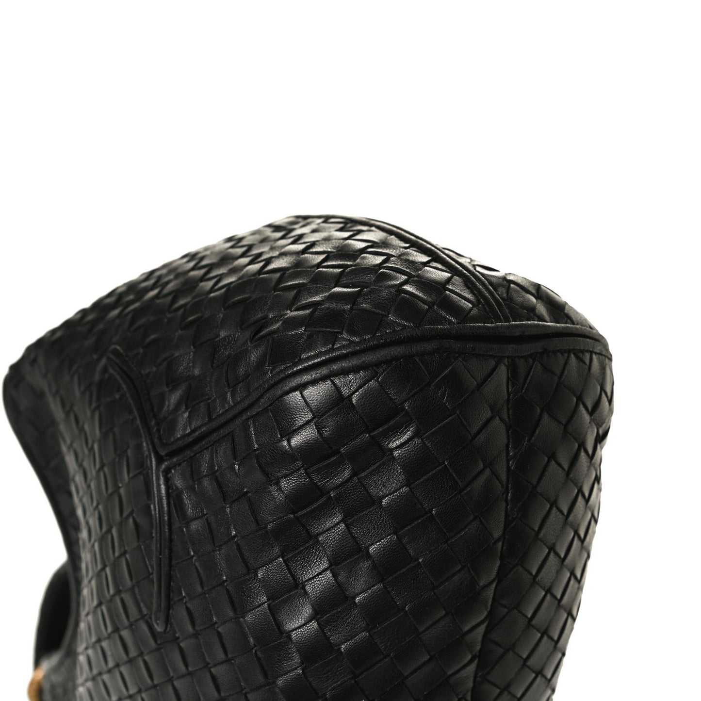 Nappa Intrecciato New Ball Hobo Black