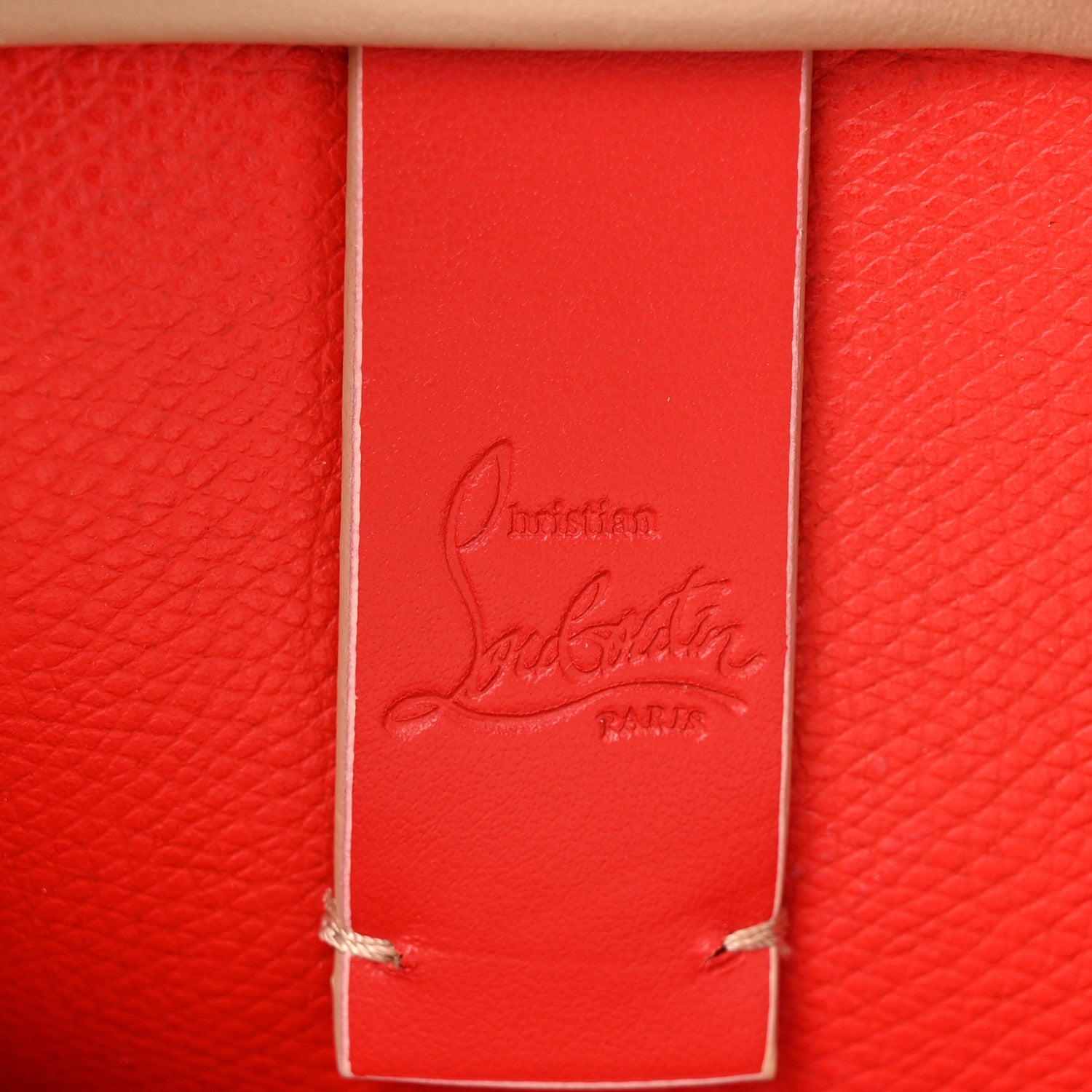 Christian Louboutin Calfskin Empire Spikes Cabata Tote Saharienne 6 of 13