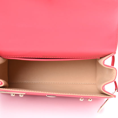 Delvaux Smooth Calfskin Mini Tempete Satchel Rose Candy 4 of 9