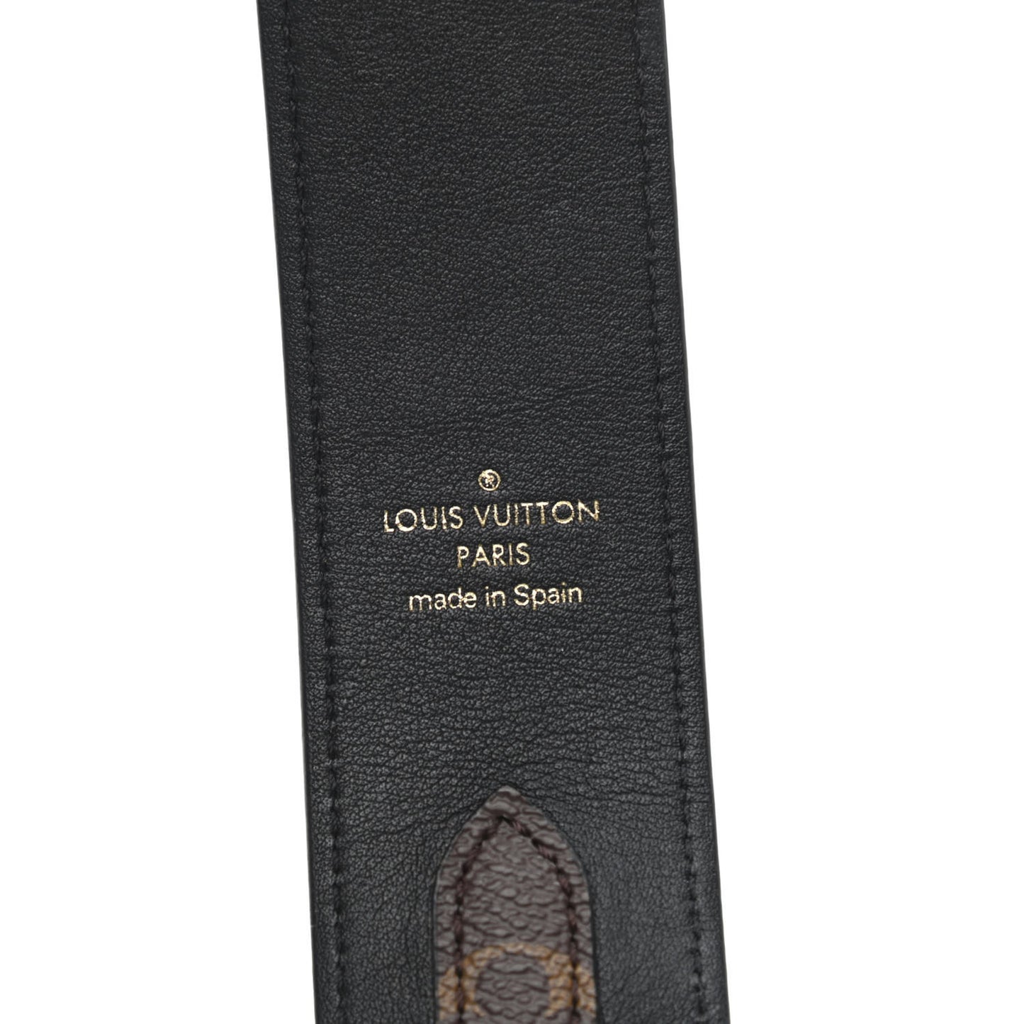 Monogram Bandouliere Shoulder Strap Black