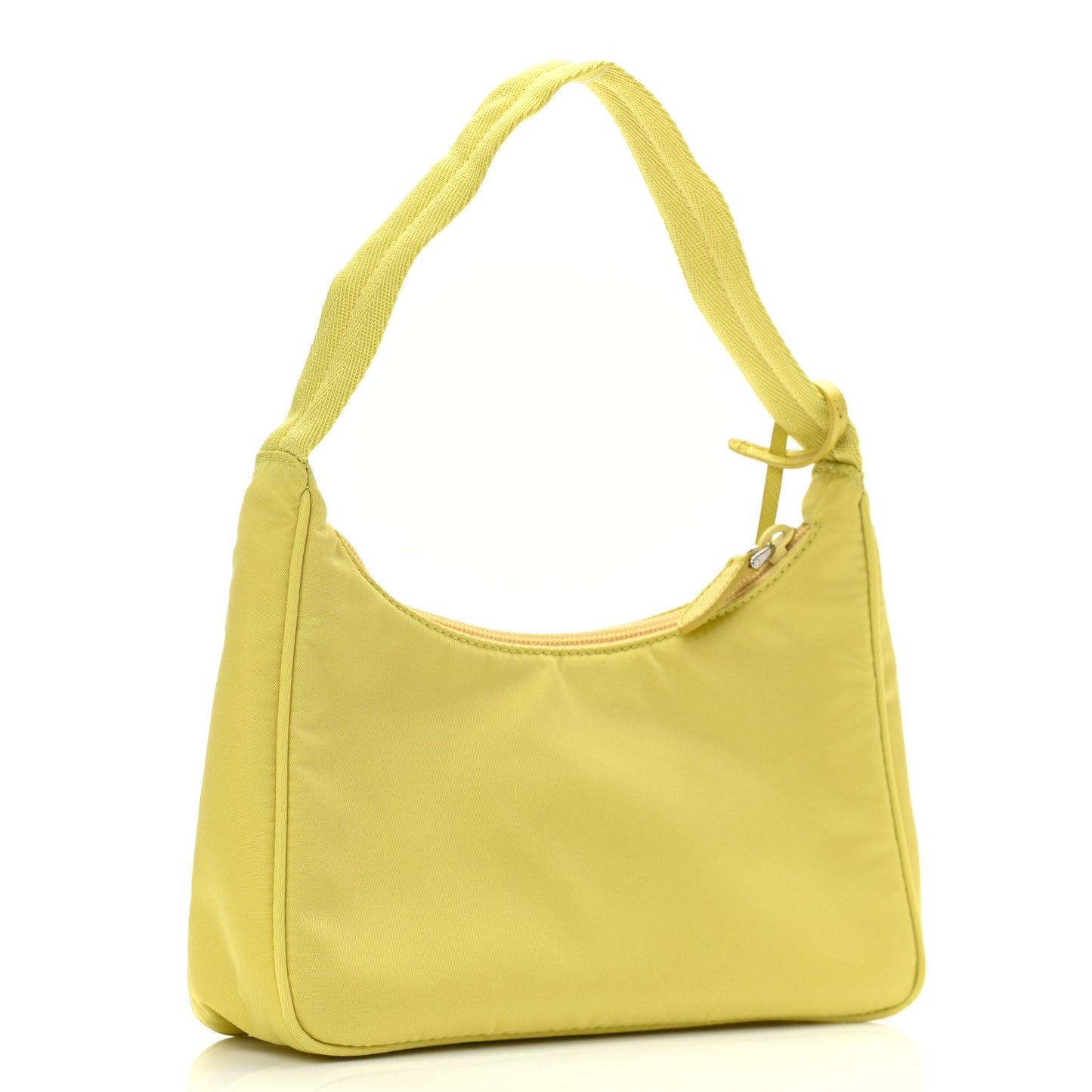 Tessuto Nylon Saffiano Mini Re-Edition 2000 Bag Ananas