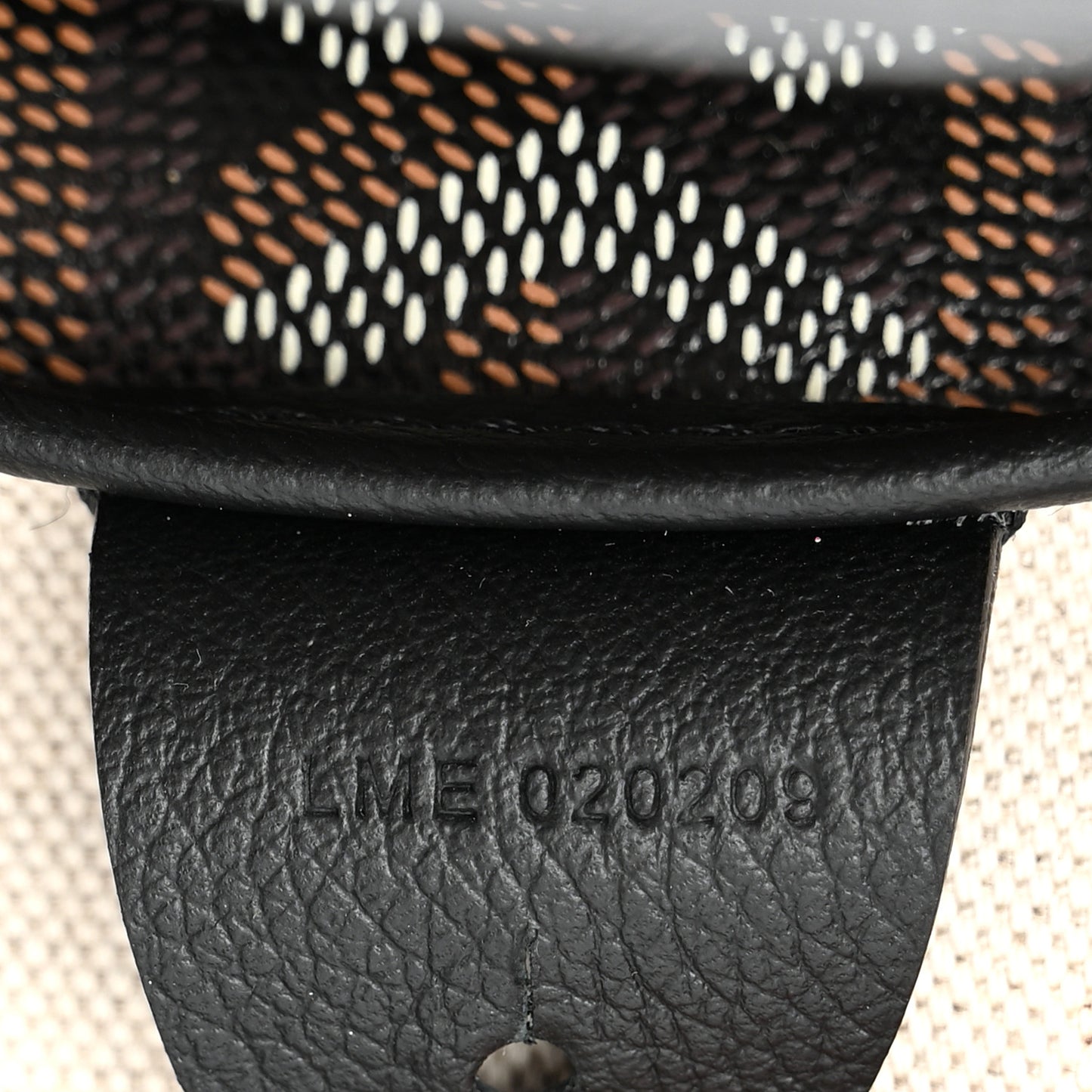 Goyardine Artois PM Black