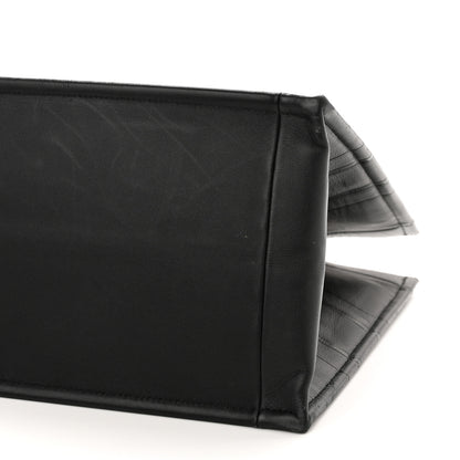 Christian Dior Calfskin Embossed Medium Book Tote Black 10 of 13
