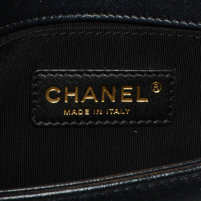 Chanel Lambskin Quilted Small Boy Flap Black 6 of 7
