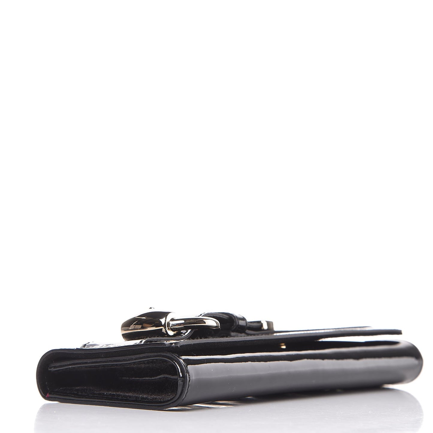 Patent Romy Clutch Black