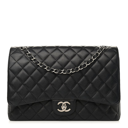Chanel Caviar Quilted Maxi Double Flap Black 1 of 10