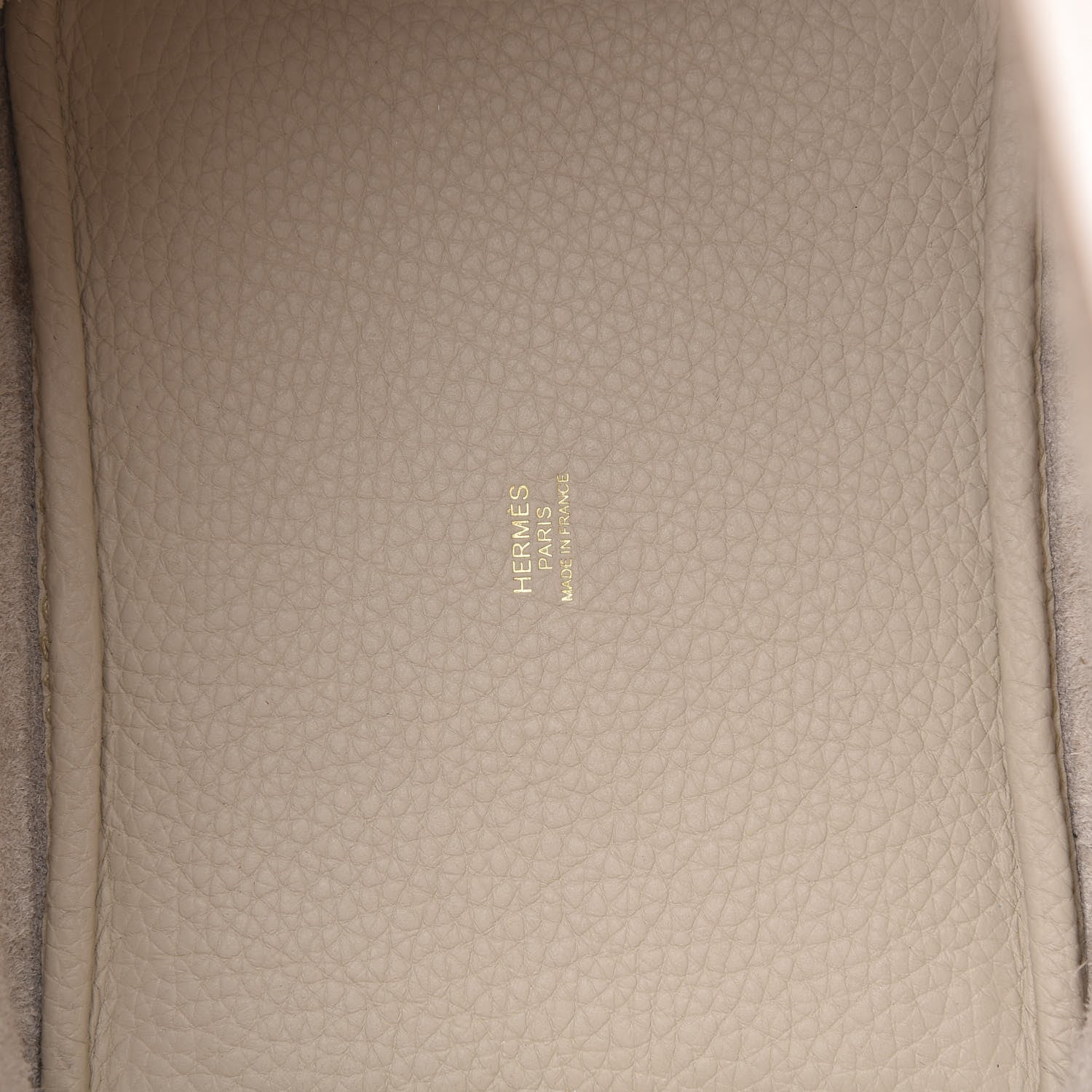 Hermes Taurillon Clemence Picotin Lock 18 PM Beton 6 of 10