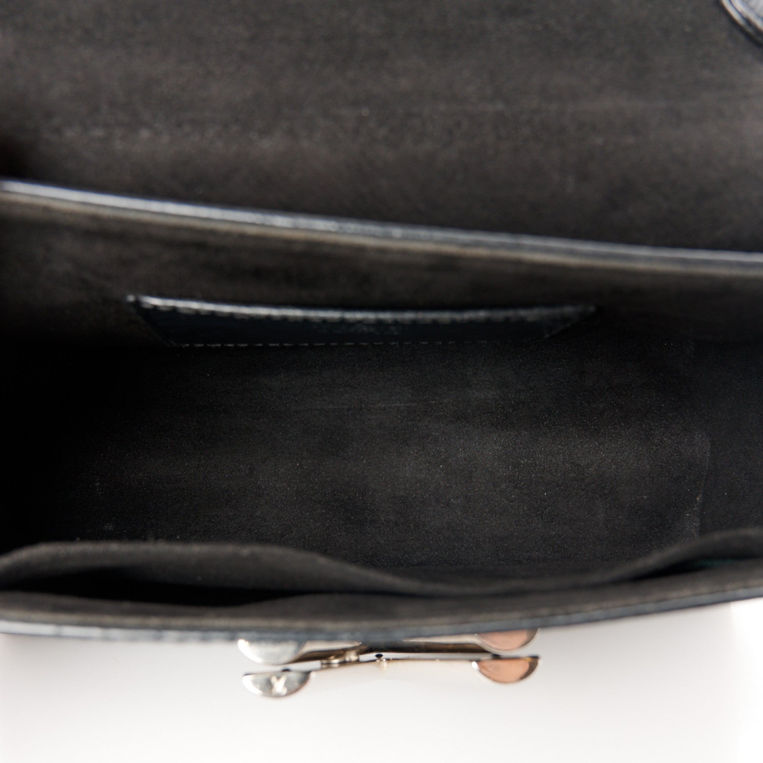 Louis Vuitton Epi Twist Shoulder Bag MM Black 5 of 11