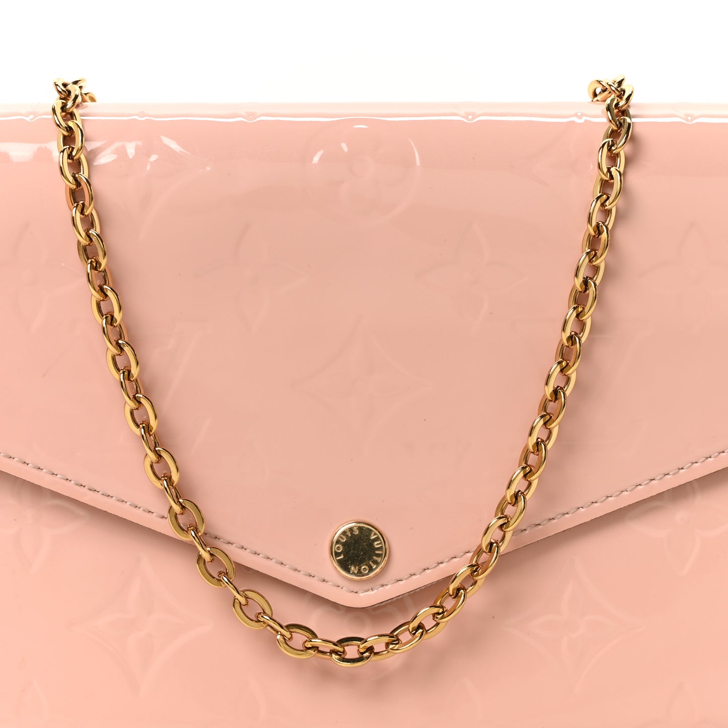 Vernis Felicie Chain Wallet Rose Ballerine