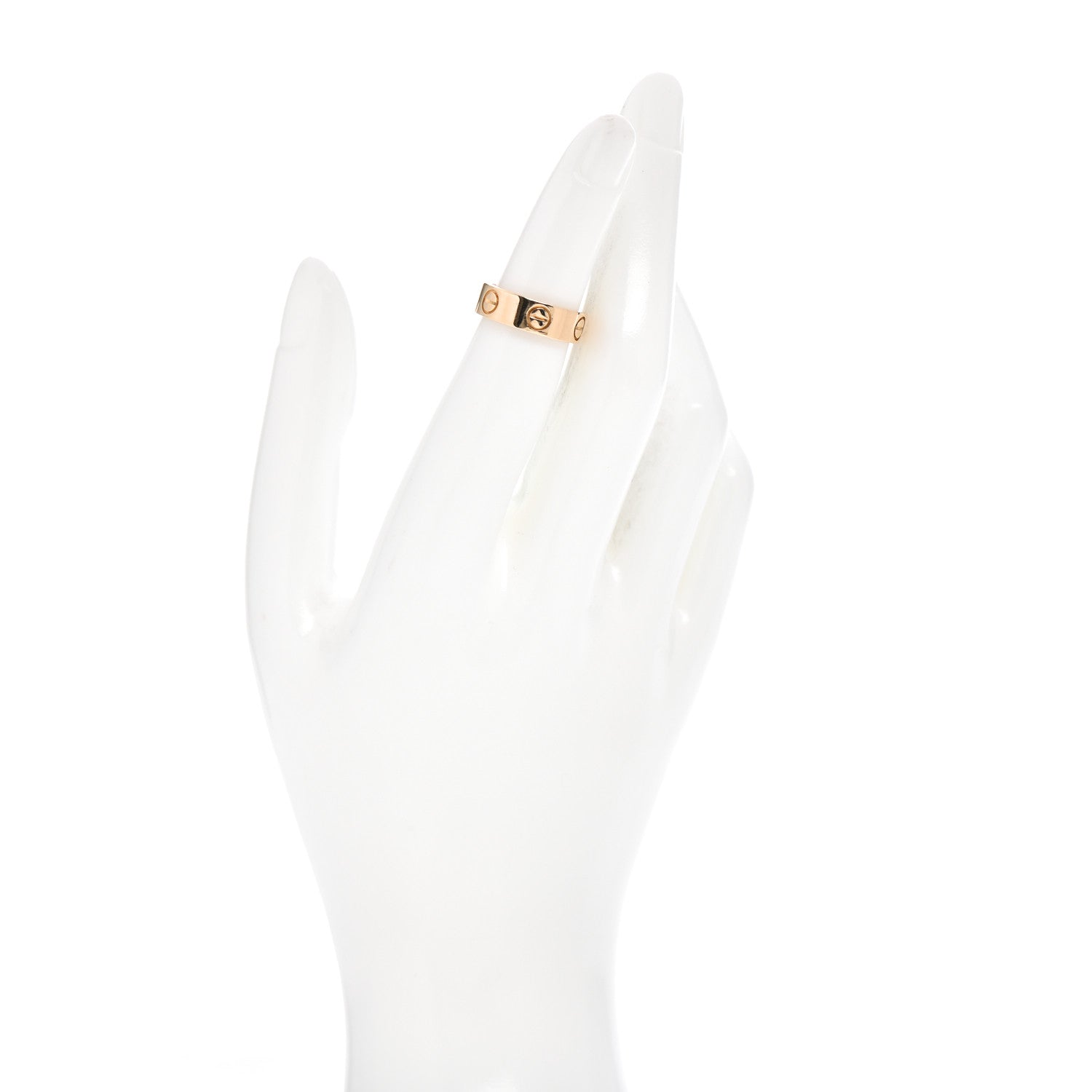 Cartier 18K Yellow Gold 5.5mm LOVE Ring 47 4 2 of 5