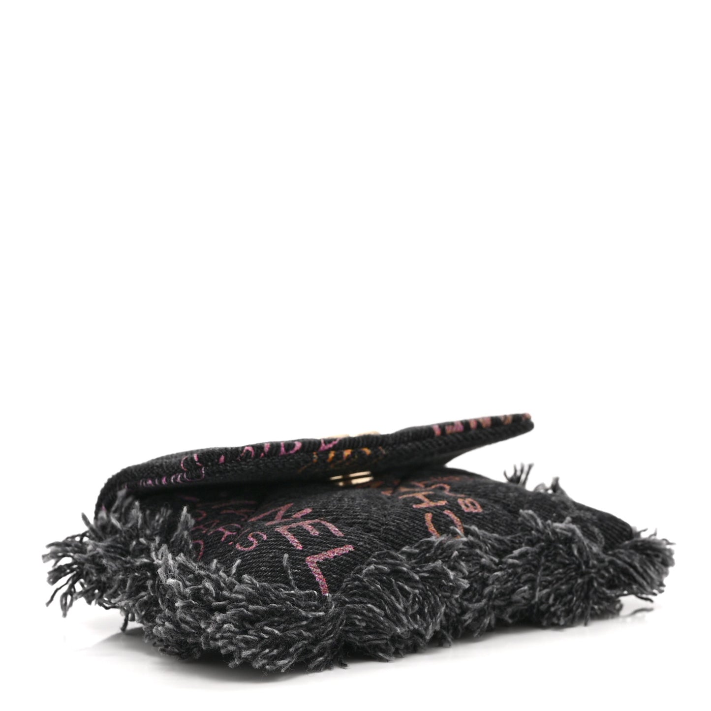 Denim Quilted Denim Mood Belt Bag Black Multicolor