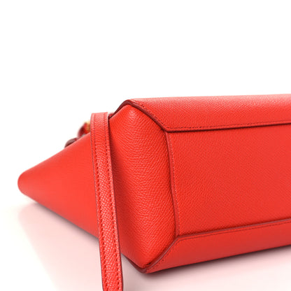 Celine Grained Calfskin Nano Belt Bag Carnelian 8 of 9