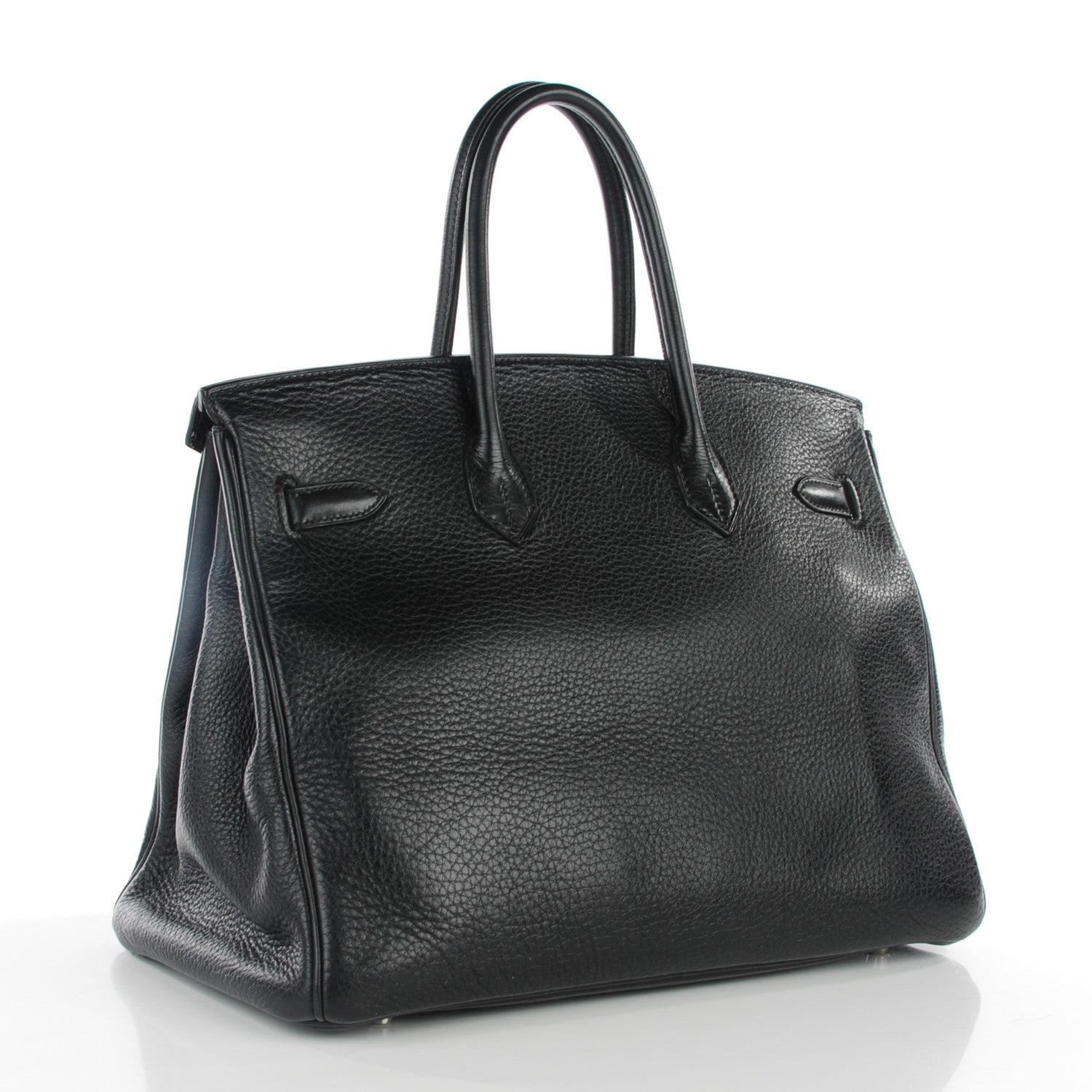 Hermes Taurillon Clemence Birkin 35 Black 3 of 24