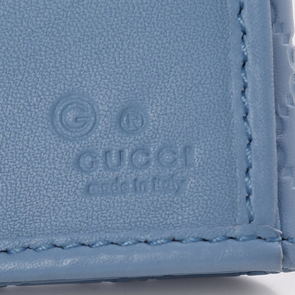 Gucci Microguccissima Continental Flap Wallet Mineral Blue 6 of 8