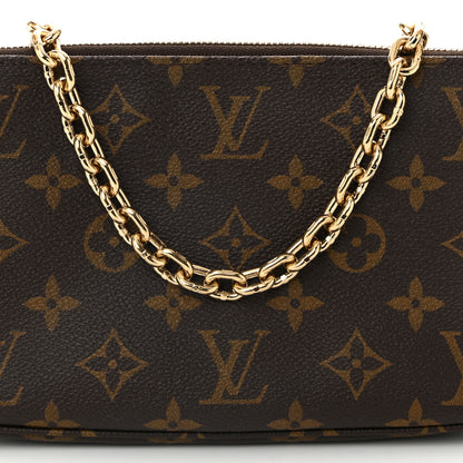 Louis Vuitton Monogram Chain Pochette Accessories 7 of 10