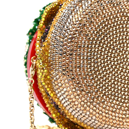 Judith Leiber Crystal Cheeseburger Minaudiere Clutch Multicolor 8 of 9