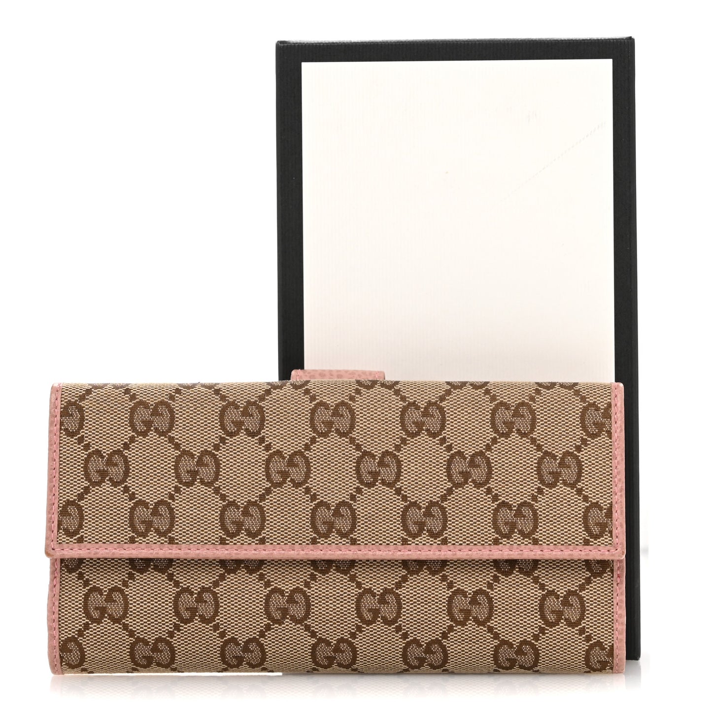 Monogram Continental Flap Wallet Soft Pink