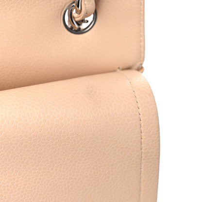 Chanel Caviar Quilted Jumbo Double Flap Beige Clair 20 of 27
