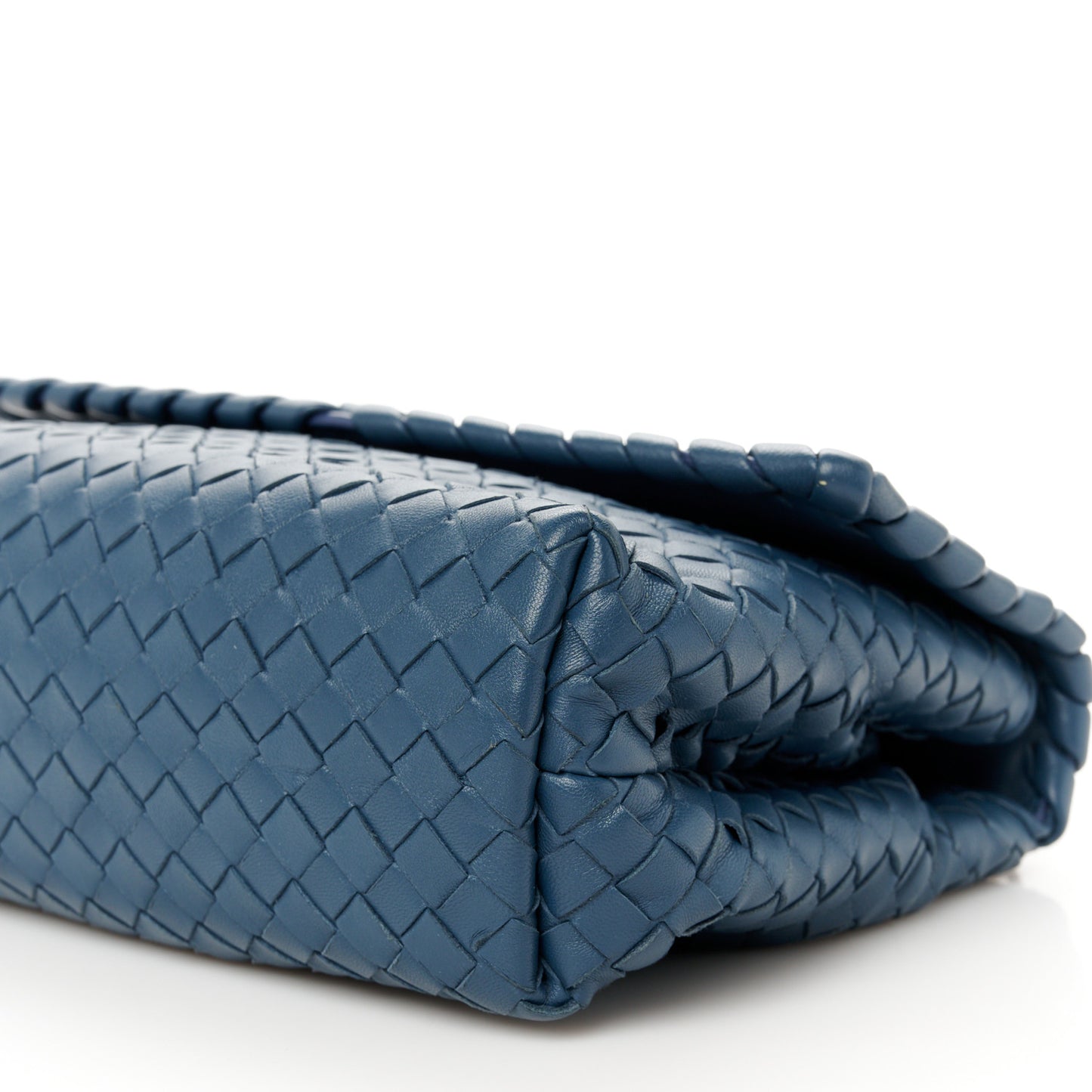 Nappa Intrecciato Small Olimpia Bag Oceano